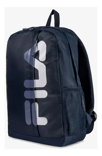 Mochila Cut Logo Letter Fila Marinho Náutico Liso