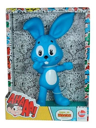 Imagem 5 de 5 de Boneco De Vinil Coelho Sansão Da Turma Da Mônica 30 Cm