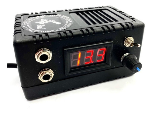 Fuente Tattoo 2 Amp Voltimimetro Nac. Eco Tatuajes Tatuar