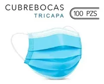 Comprar Tapabocas 500 Pzs Cubrebocas Plisado Tricapa Termosellado