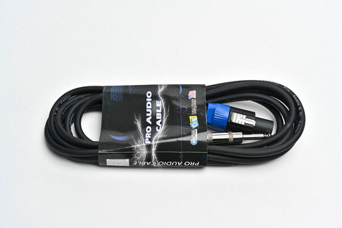 Imagen 4 de 7 de Cable Profesional Plug Mono A Speakon Pro Audio 3,6 Mts