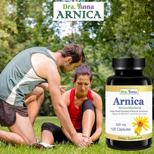Arnica Calma Dolor Articulaciones Alivio Muscular Sin Sabor