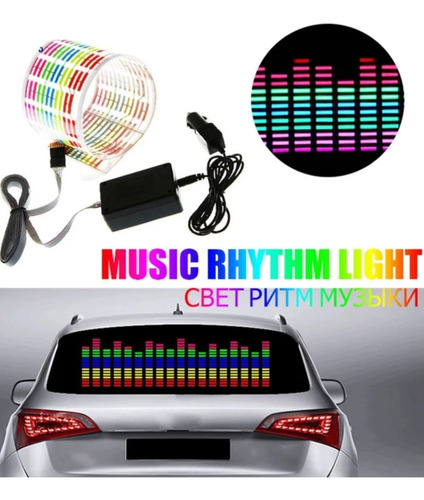 Luces Led Sticker Musicales. Card Muisic 