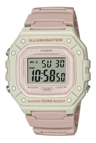 Reloj Casio Deportivo Mujer Sumergible W-218hc-4a2