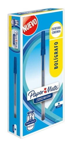 60 Boligrafo Papermate Kilometrico Economico Punto Medio 1.0