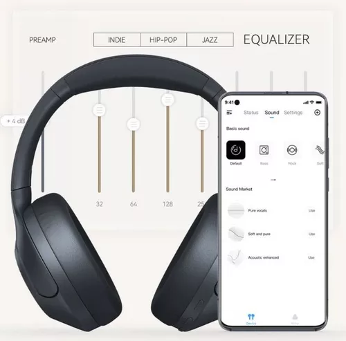 Auriculares Bluetooth Inalambricos Gaming Audifonos Con Cancelacion De Ruido