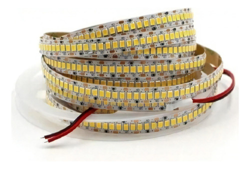 Fita Led 18w/m 12v Ip20 Smd3528 240leds Por 5mts Irc80 Metro Cor da luz Branco-neutro