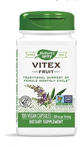 Vitex Fruit Vitex Agnus 100 Capsulas 