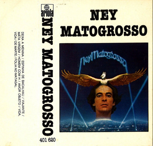 Cassette Ney Matogrosso - Ney Matogrosso 1981 Ariola Brazil