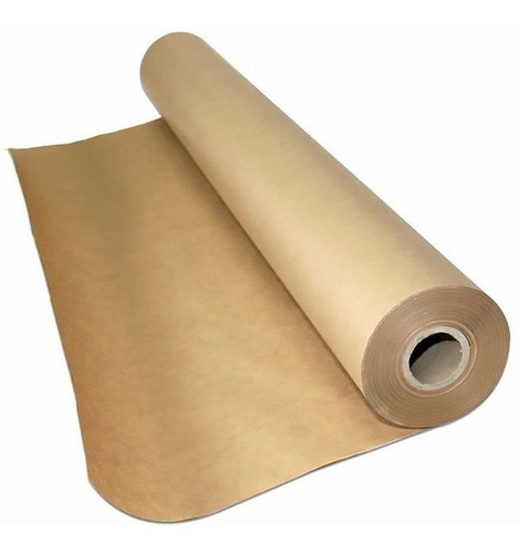 Rollo Papel Kraft 90 Cm X 50 Metros 80 Grs Marrón Ecológico