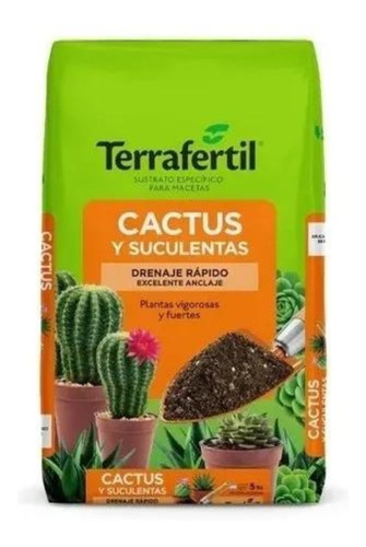 Sustrato Para Cactus Y Suculentas 5dm3 - Metanoia