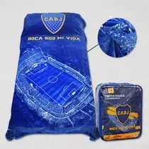 Comprar Manta City Blanco Invierno City Mágica luminosa color azul