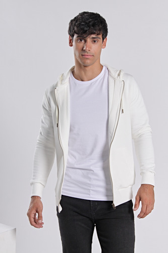 Campera De Algodón Crudo, Hombre. Bravo Jeans. T S Al 4xl