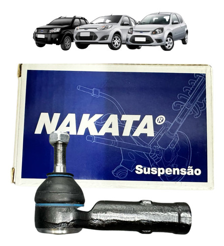 Terminal Direção Direito Nakata Ecosport 4x2 2003 2004 2005