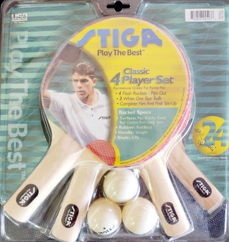 Imagen 6 de 10 de Raqueta De Ping Pong Promax Stiga