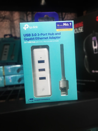 Imagen 4 de 7 de Adaptador De Red Rj45 A Usb 2 En 1 3.0 Gigabit Envio Ya