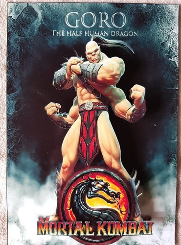 Mortal Kombat Cuadros De Madera Grandes 3d 5