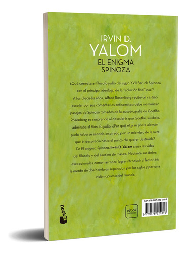El Enigma Spinoza De Irving Yalom - Booket
