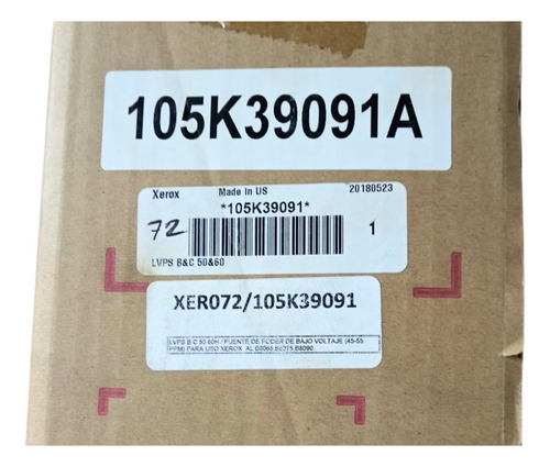 Xerox Fuente Poder De Bajo Voltaje (45-55 Ppm) 105k39091