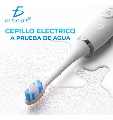 Kit De 3 Cepillo De Dientes Eléctrico Con 6 Cabezales