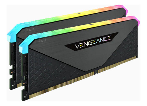 Memoria Ram Ddr4 16gb(2x8)-3600mhz Vengeance Rgb Rt Negro
