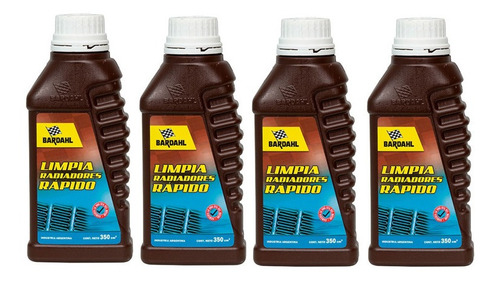 Limpia Radiadores Rapido  Bardhal 350 Ml