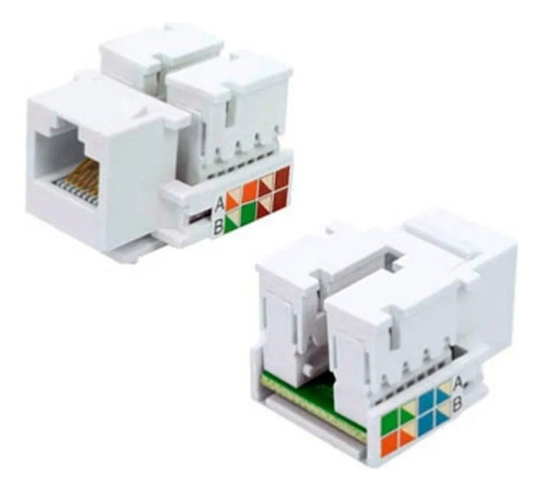 Keystone Rj45 Cat 5e Branco Chipsce