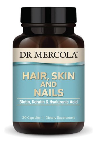 Suplemento Cabello, Piel Y Uñas Dr. Mercola 30 Cápsulas