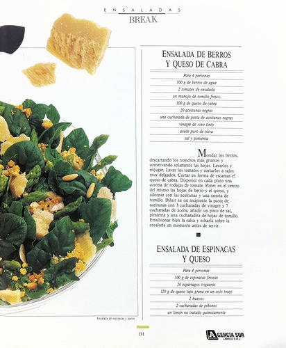Ensaladas, Recetas Exóticas, Románticas Y Creativas