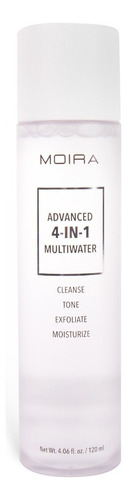 Agua Multiusos Moira Cosmetics K-beauty 4 En 1 Tóner Limpia Tipo de piel Todo tipo de piel