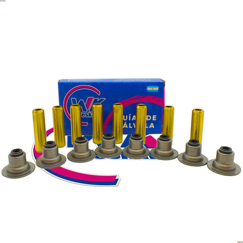 Guias Valvula Bronce Ford Focus Zetec Rocam 1.6 8v + Retenes