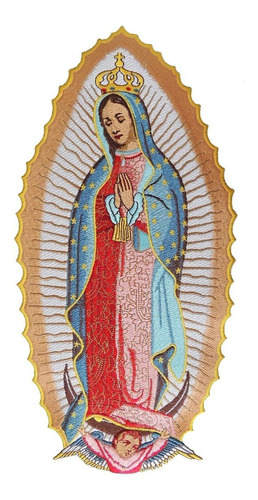 Parche Virgen De Guadalupe Bordado Planchable