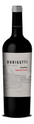 Vino Durigutti Reserva Cabernet Franc 750ml.