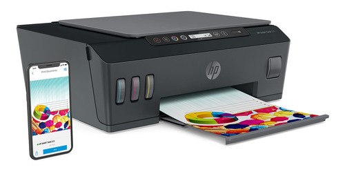 Imagen 6 de 8 de Impresora a color multifunción HP Smart Tank 515 con wifi negra 100V/240V