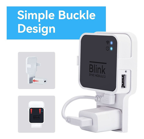 Soporte De Pared Para Blink Sync Module 2, Soporte De Montaj