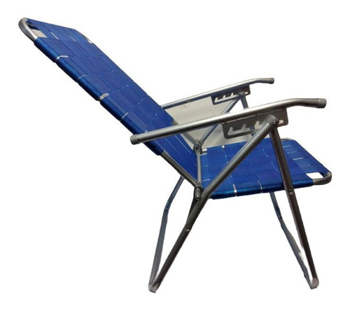Imagen 2 de 3 de Reposera Plegable 5 Posic Camping Pileta Playa Mod 20000