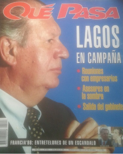 Revista Hoy 1423 / 18 Julio 1998 / Lagos En Campaña