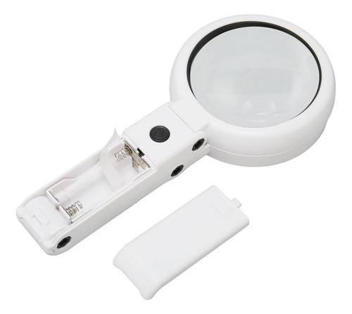 Lupa Portátil Con Luz Led, Lupa Plegable