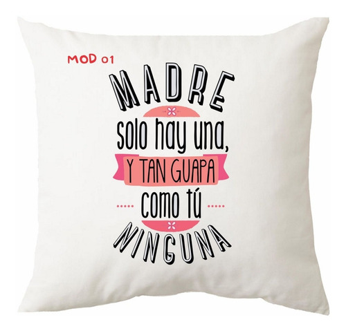 Almohadon Dia De La Madre -regalo- Mamá