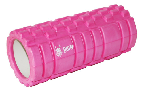 Rolo Massagem Foam Roller Liberacao Miofascial Odin Fit Cor Rosa