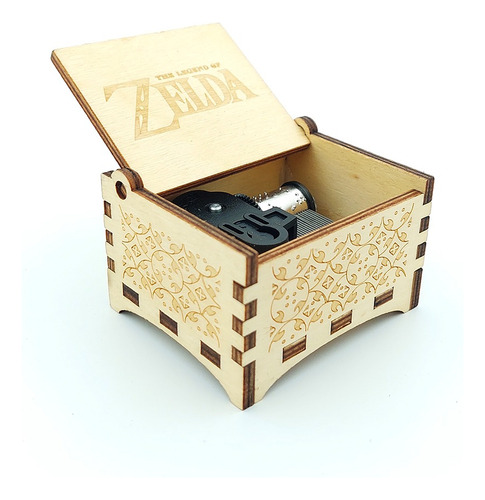 Caja Musical Zelda M1 Cuerda Gamer De Colección