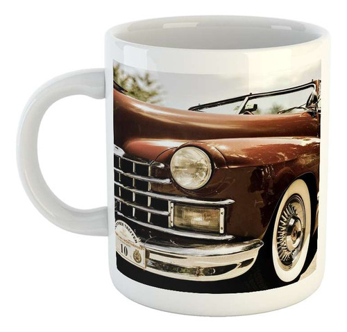 Taza Ceramica Auto Vintage Coche Antiguedad Vehiculo P3