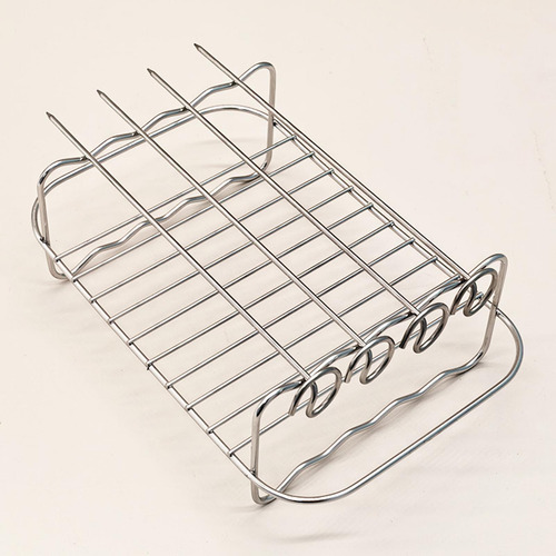 Air Fryer Rack Aço Inoxidável Torrefação Cozinheira