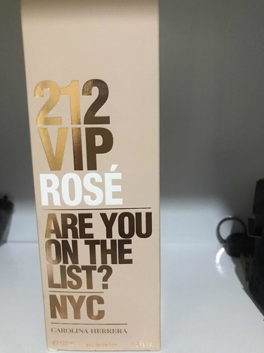 Imagem 1 de 1 de Perfume 212 Vip Rose