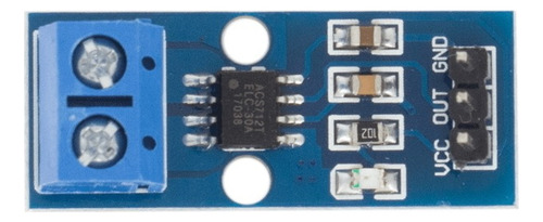 Sensor de corriente Arduino Acs712 -30a a +30 A AC y DC