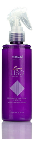 Super Liso - Prolongador Efeito Escova - Macpaul 