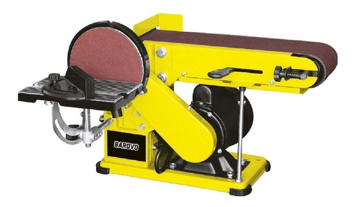 Imagen 1 de 1 de Lijadora de disco y de banda y de banco Barovo LBC375 amarilla 50Hz 375W 220V