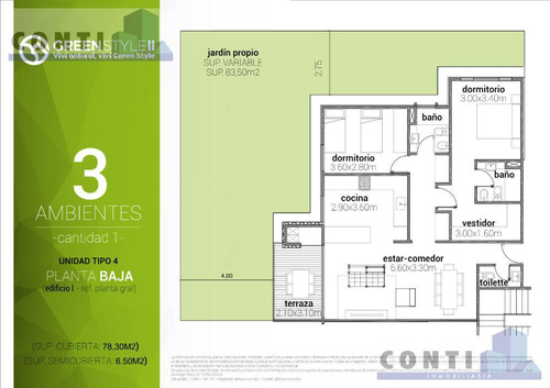 Departamento En  Green Style 2