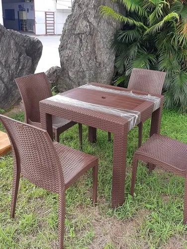 Silla Pvc Tipo Rattan