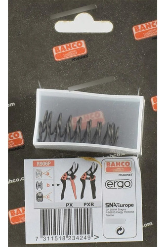 Par Resortes Tijeras Poda Bahco (px - Pxr) R905p